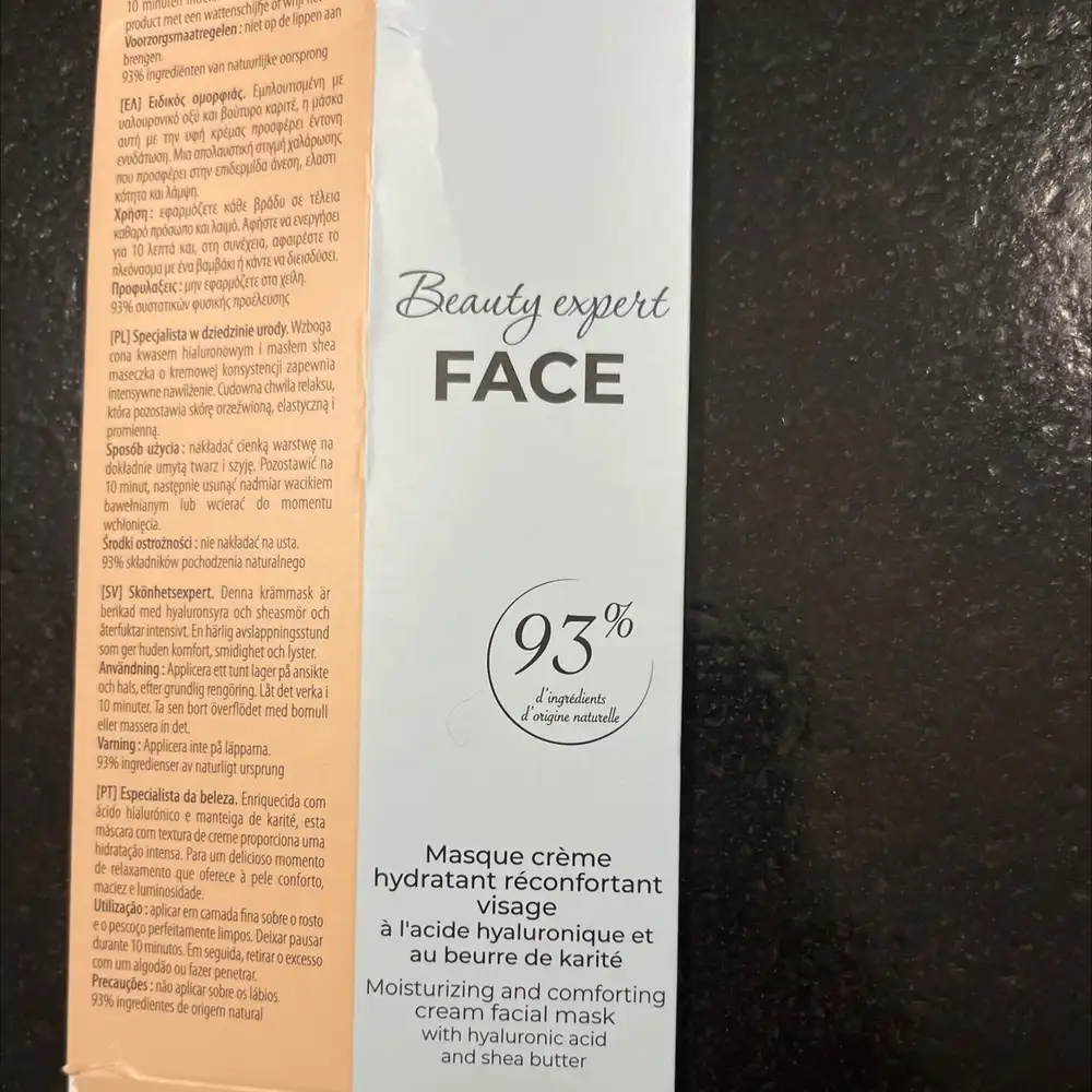 PEGGY SAGE - Masque crème hydratant réconfortant visage