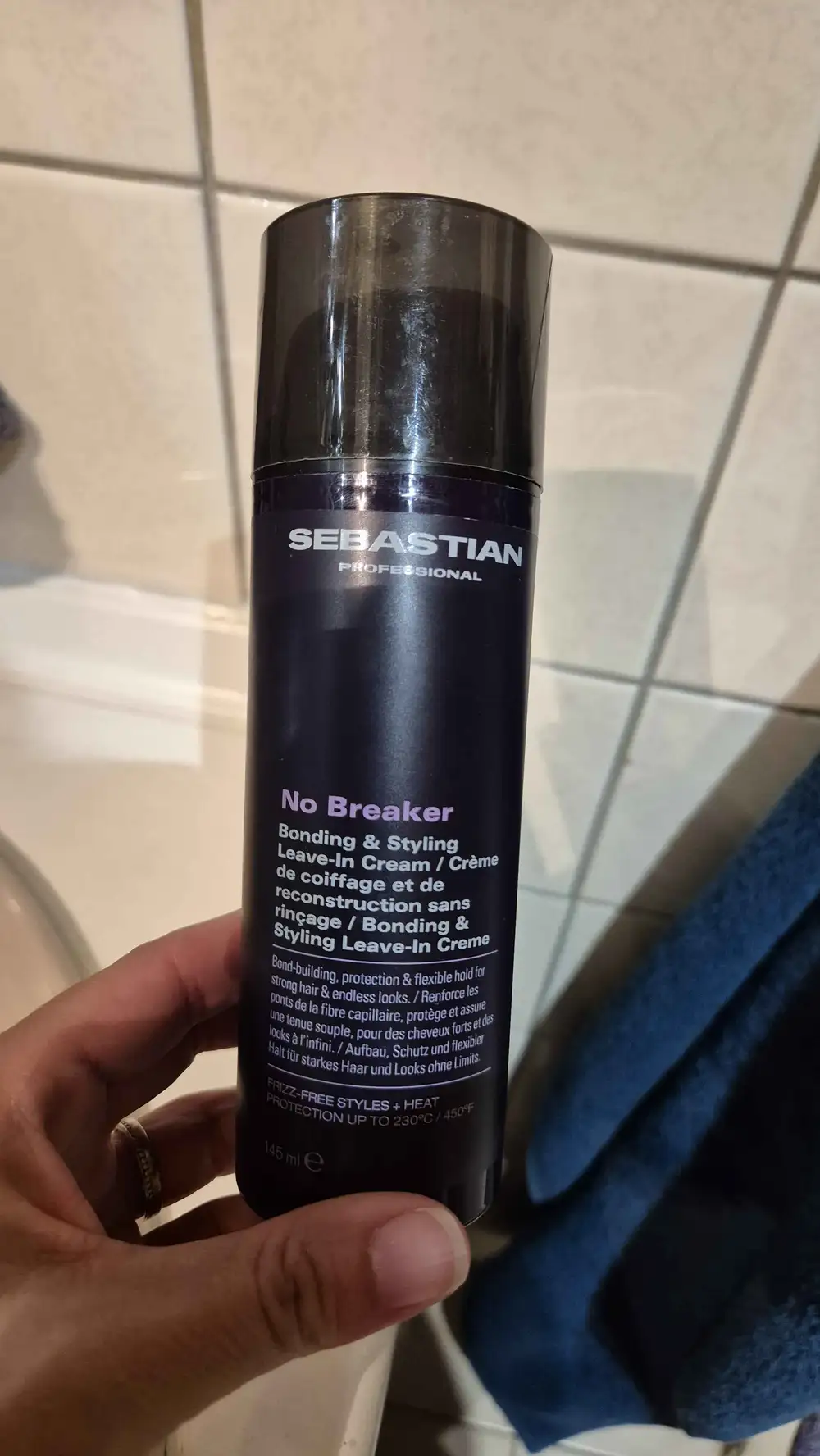 SEBASTIAN PROFESSIONAL - No breaker - Crème de coiffage et de reconstruction sans rinçage