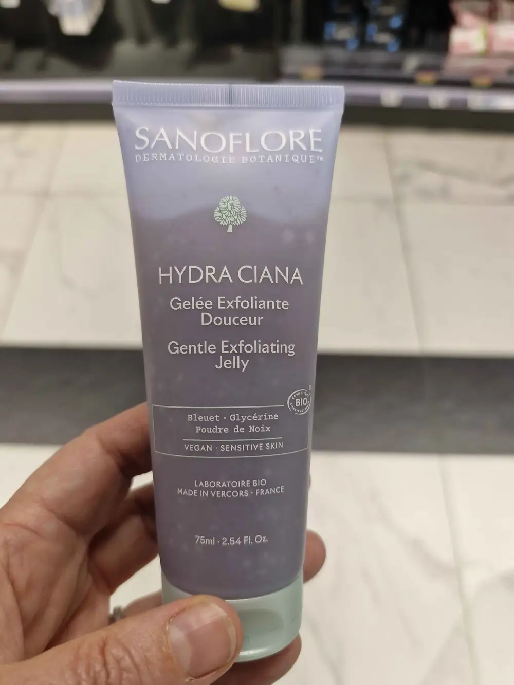 SANOFLORE - Hydra ciana - Gelée exfoliante douceur