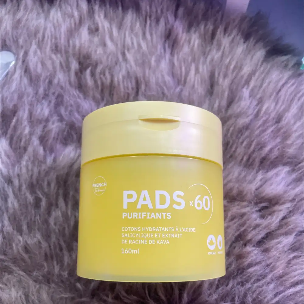 FRENCH TENDANCE - Pads x60 purifiants 