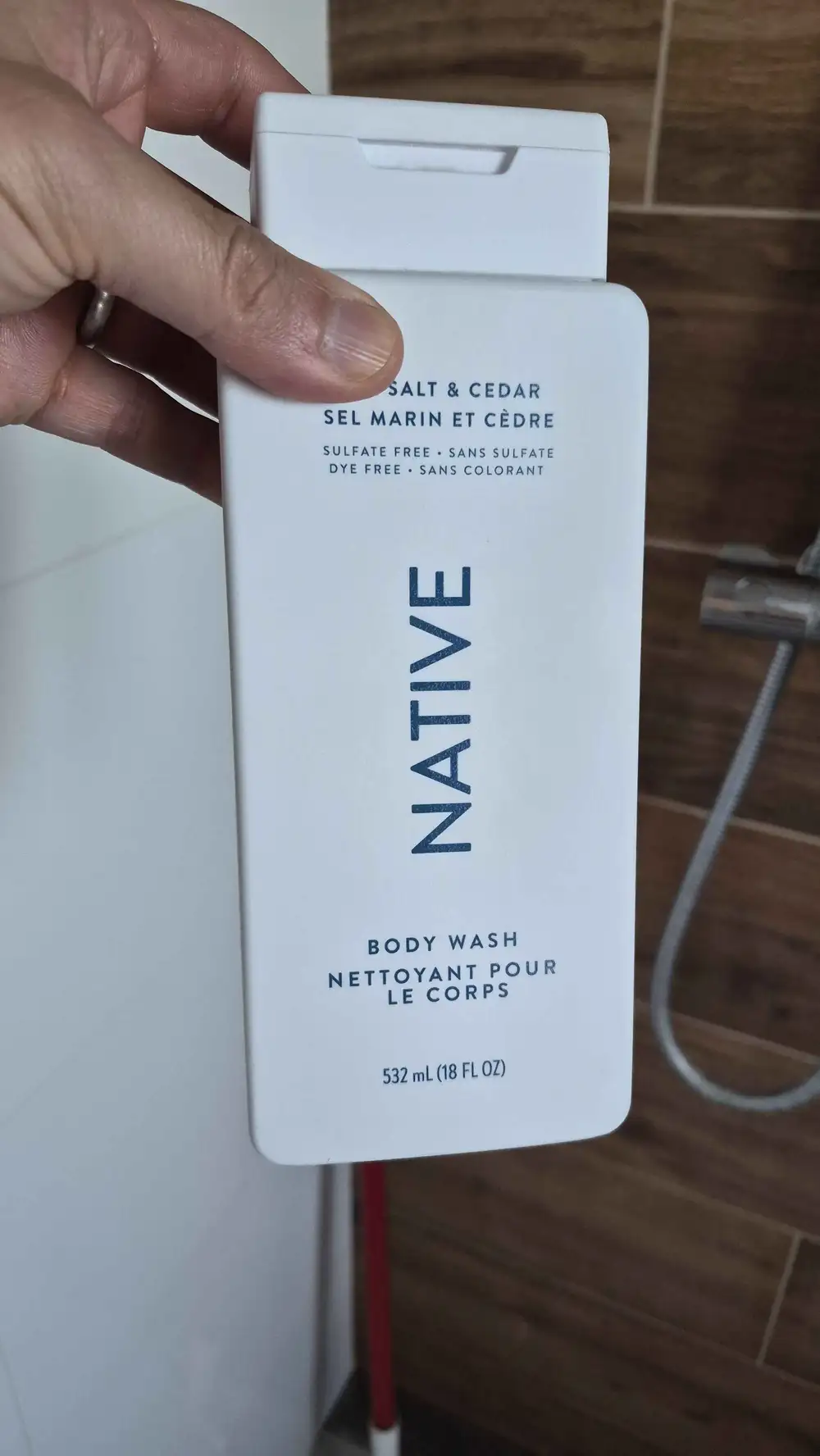 NATIVE - Sel marin et cèdre - Nettoyant pour le corps