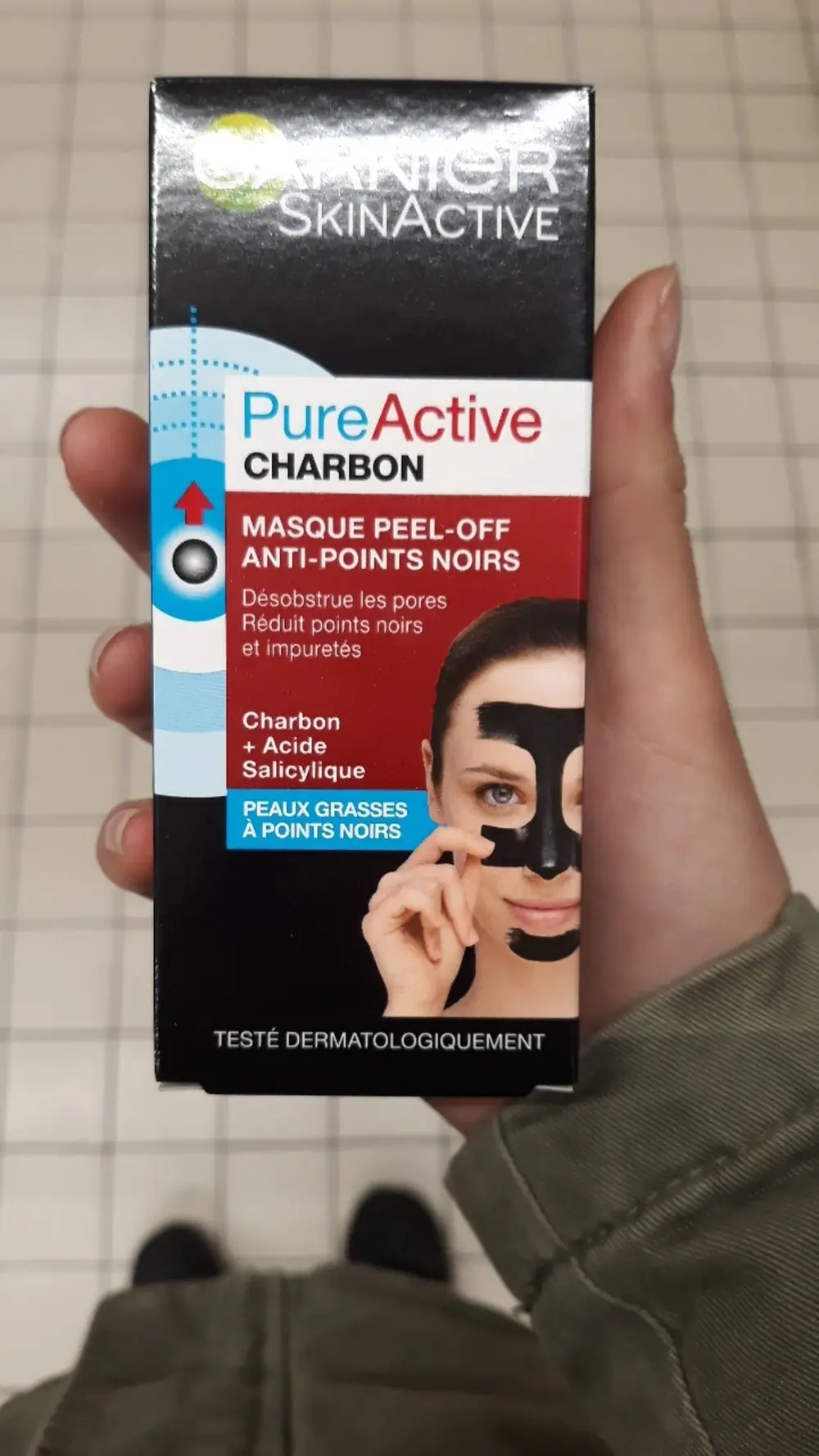 GARNIER - SkinActive - Masque peel off anti-points noirs