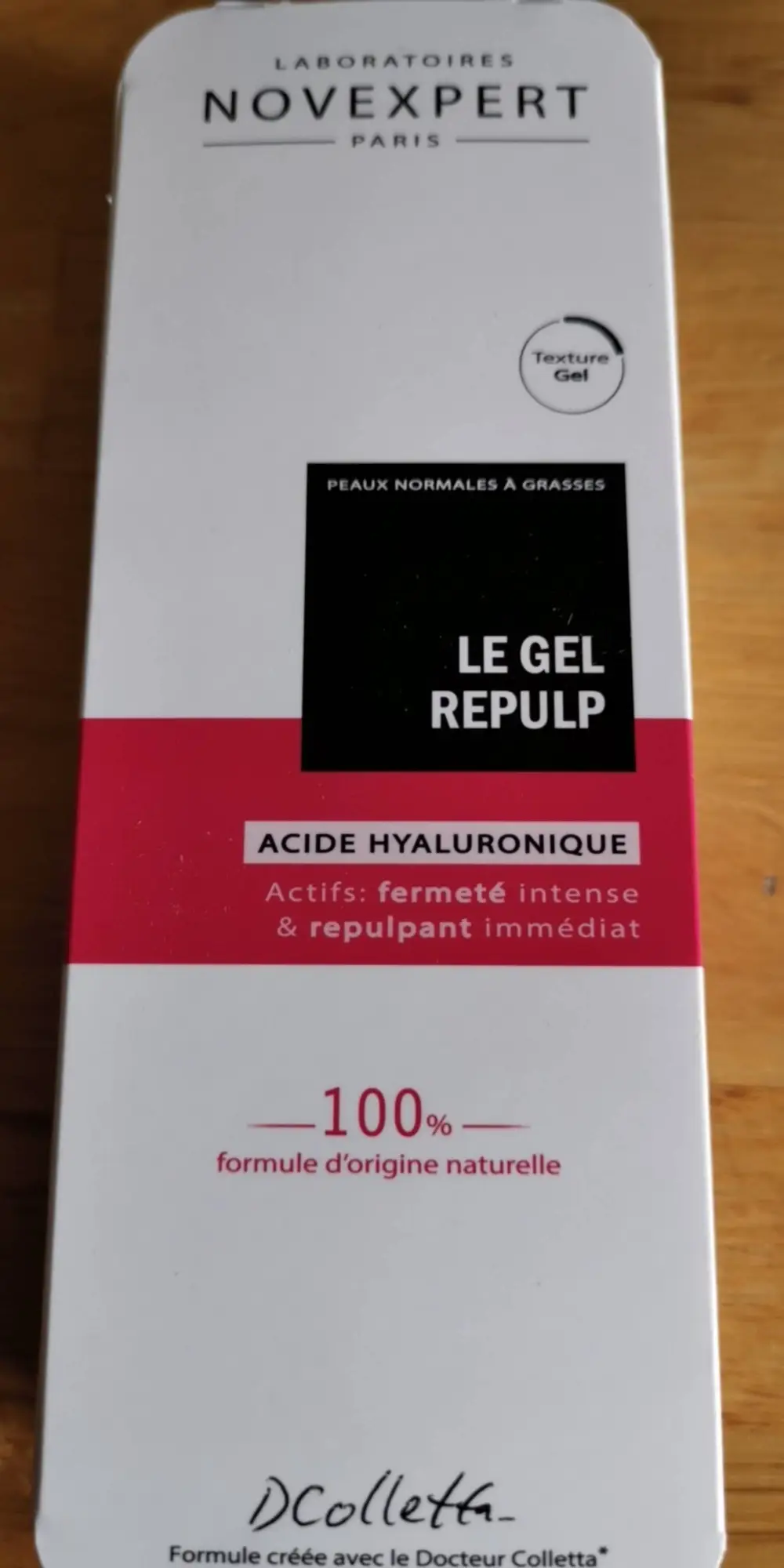 NOVEXPERT - Le gel repulp