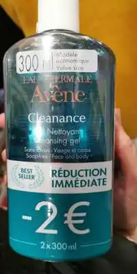 AVÈNE - Cleanance - Gel Nettoyant