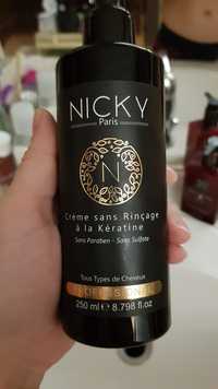 NICKY PARIS - Crème sans rinçage à la kératine