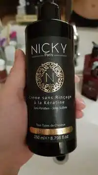 NICKY PARIS - Crème sans rinçage à la kératine