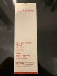 CLARINS - Bain aux plantes 