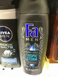 FA - Men Tropic storm - Gel douche 3 en 1