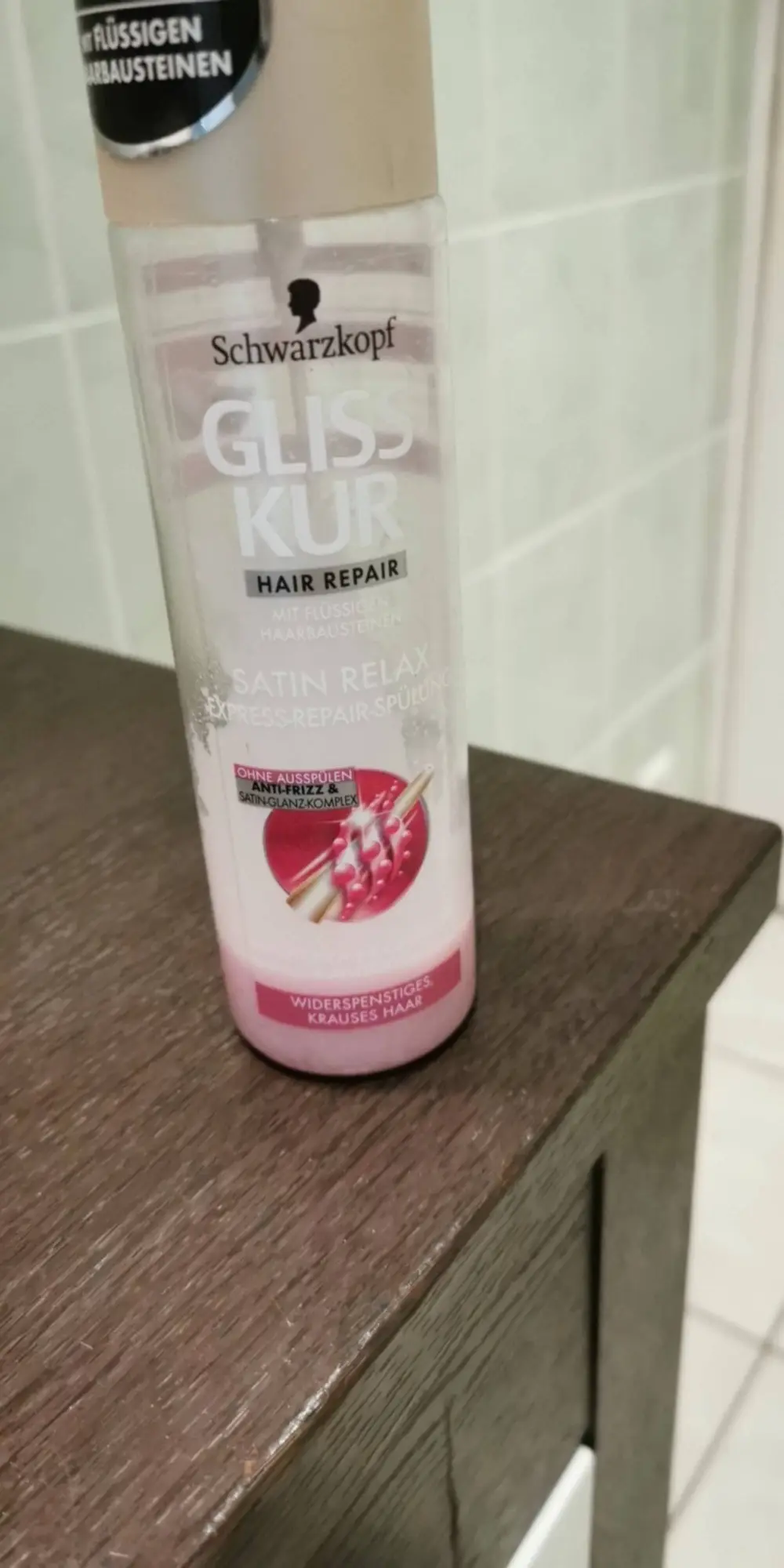 SCHWARZKOPF - Gliss Kur - Satin relax Express-repair-spülung