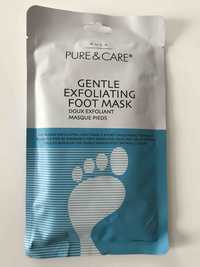 PURE & CARE - Doux exfoliant - Masque pieds