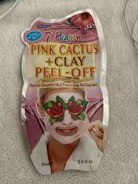 7TH HEAVEN - Pink cactus +clay peel off - Easy peel clay mask