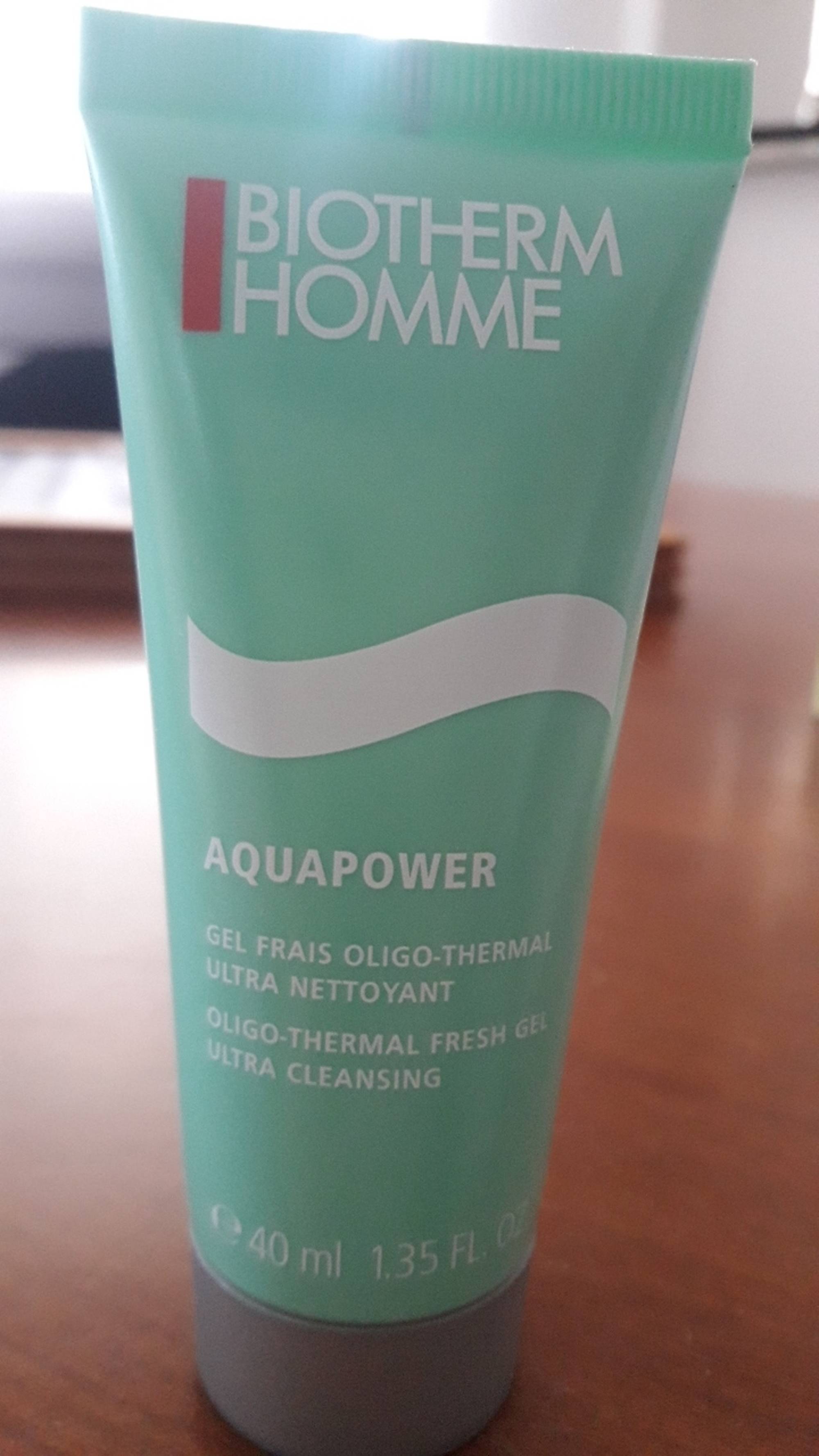 BIOTHERM - Homme Aquapower - Gel frais oligo-thermal ultra nettoyant