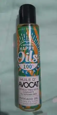 ASTERS COSMETICS - Asters happy oils - Huile d'avocat