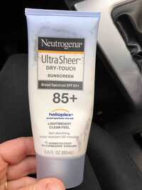 NEUTROGENA - Ultra sheer - Dry-touch sunscreen SPF 85+