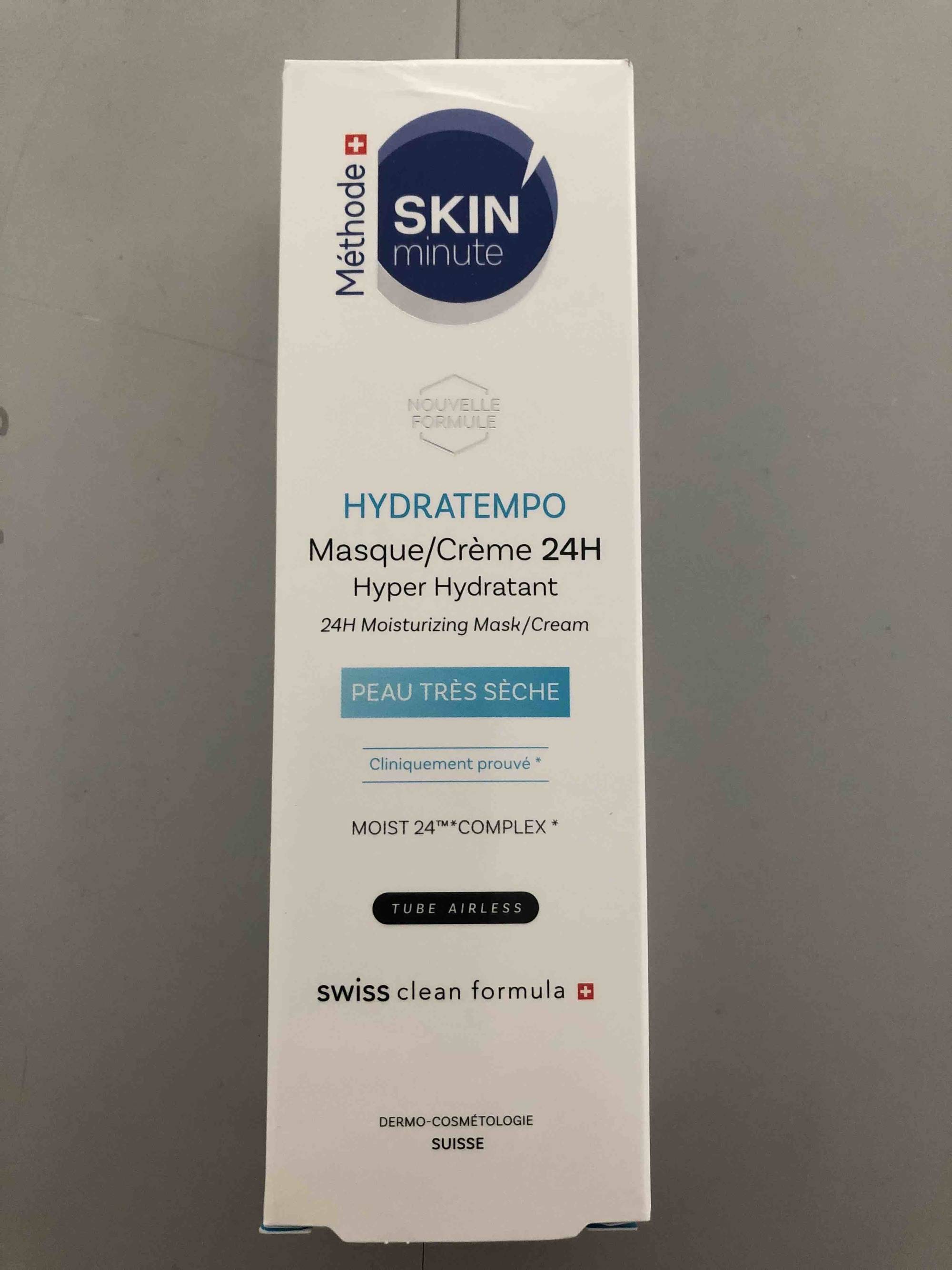 SKIN MINUTE - Hydratempo - Masque/crème 24h