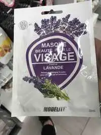 MODÉLITE - Masque beauté pour le visage