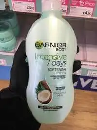 GARNIER - Intensive 7 days - Softening lotion
