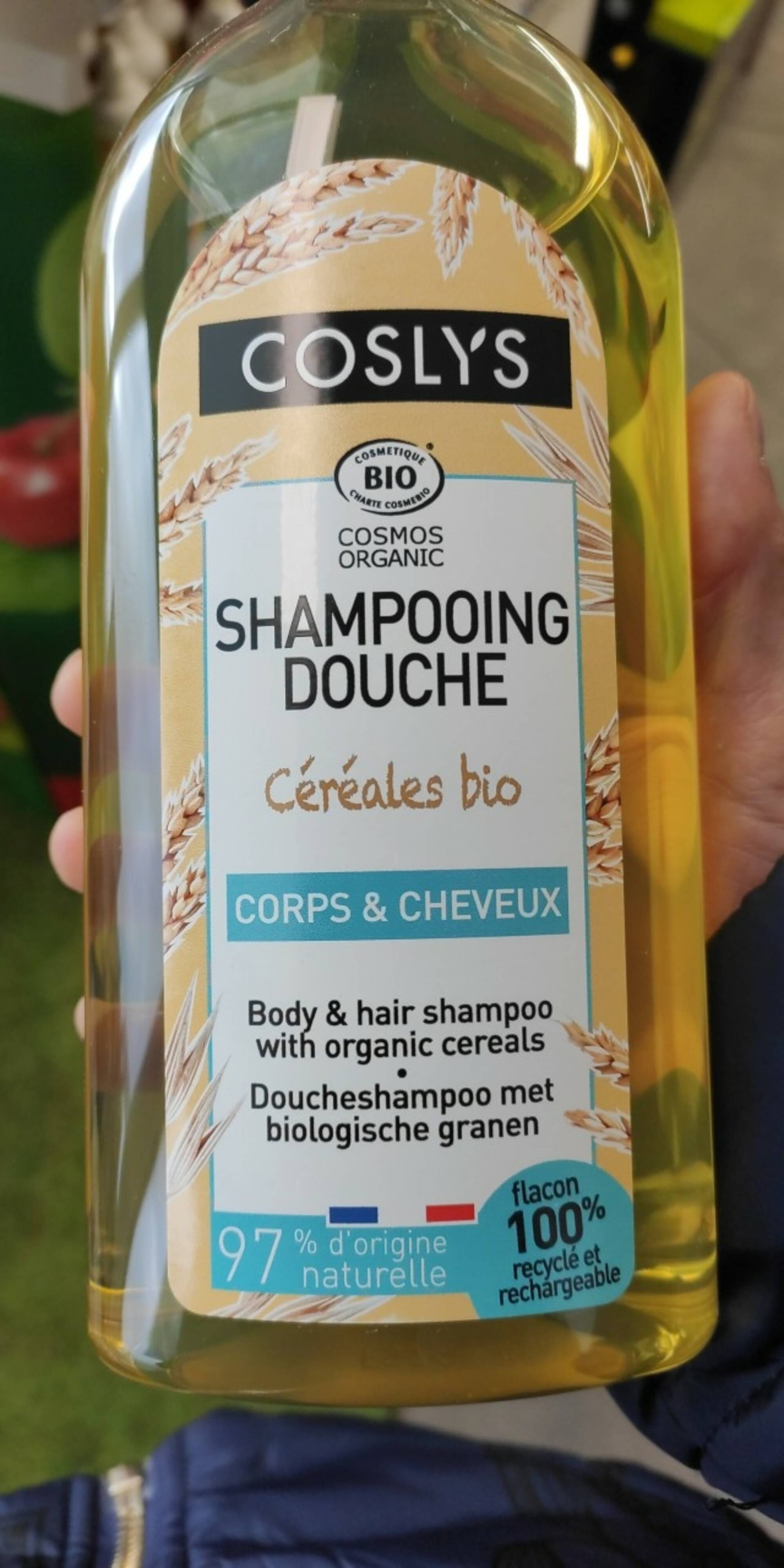 COSLYS - Céréales bio - Shampooing douche corps & cheveux