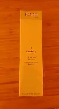 IOMA - 7 illumine - Eau de soin lumière