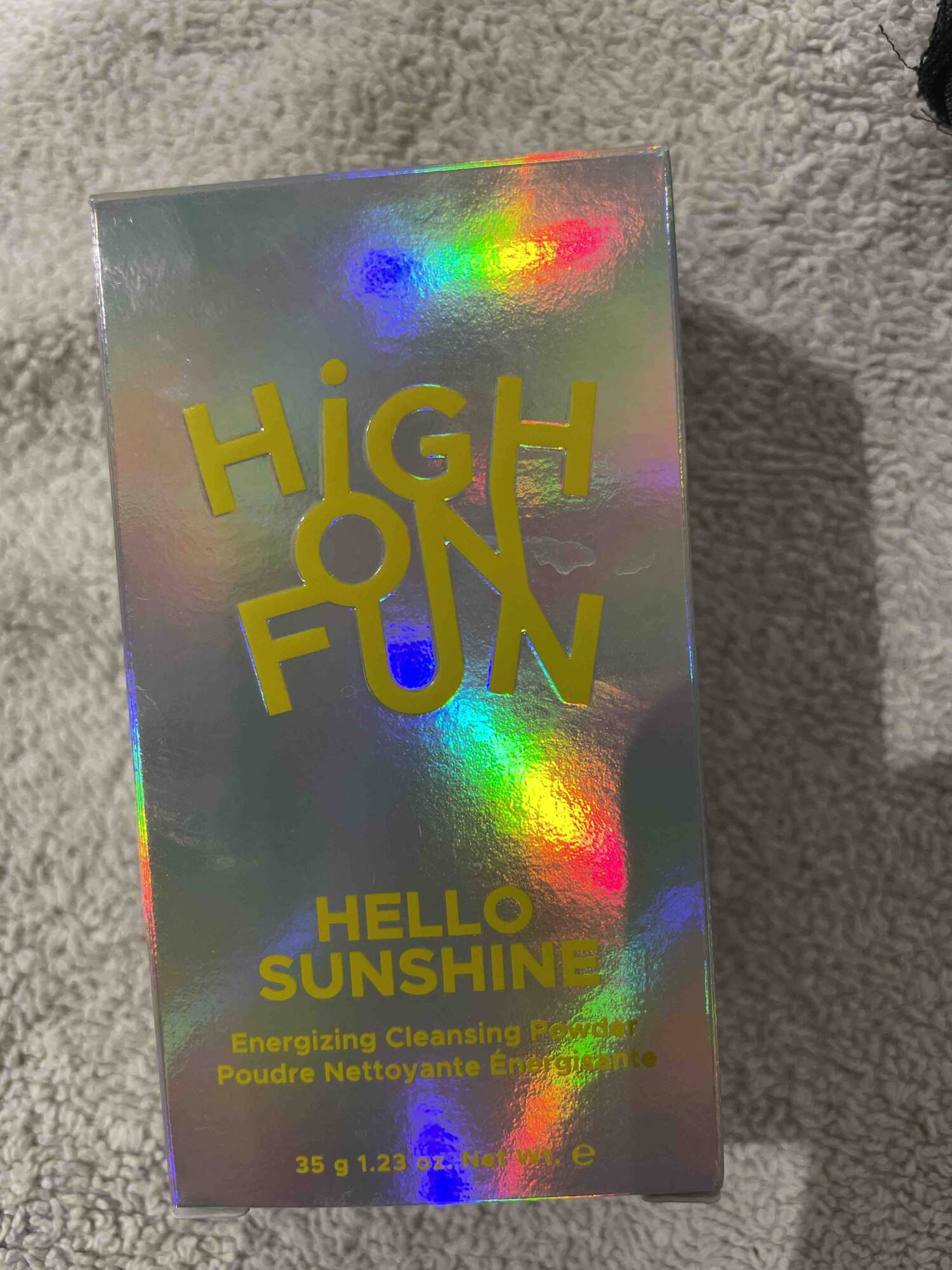 HIGH ON FUN - Hello sunshine - Poudre nettoyante énergisante