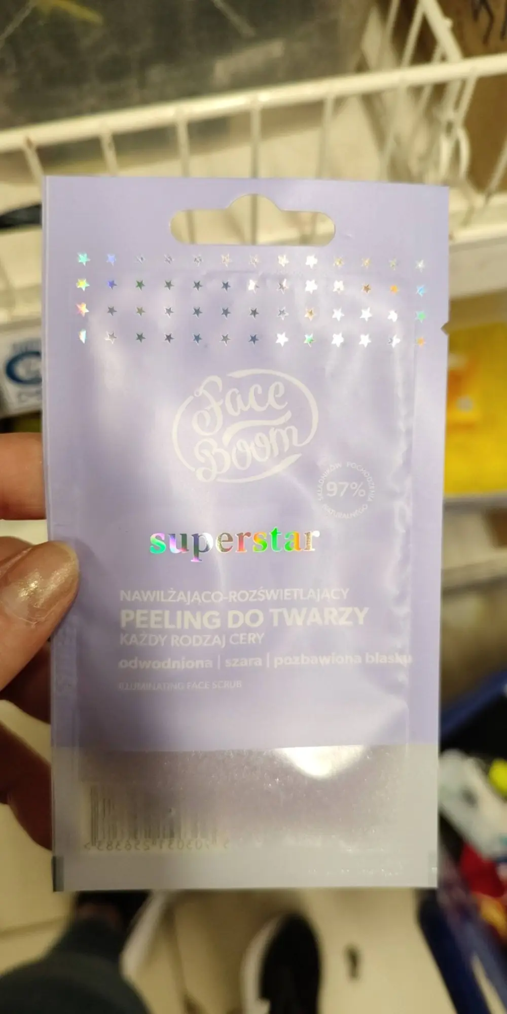 FACE BOOM - Superstar - Peeling do twarzy illumination scrub