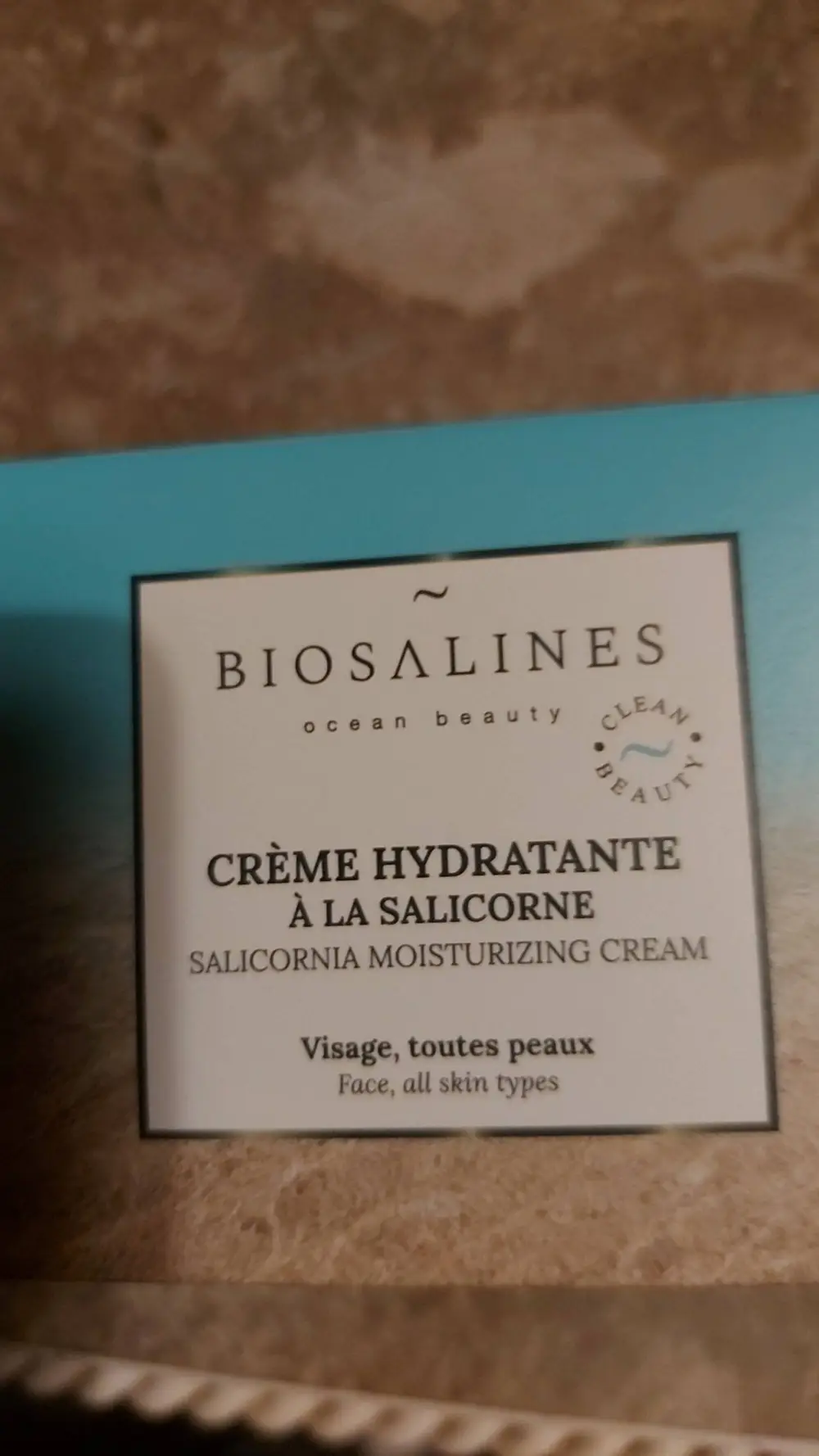 BIO-SALINES - Crème hydratante à la salicorne