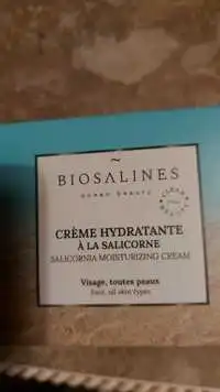 BIO-SALINES - Crème hydratante à la salicorne