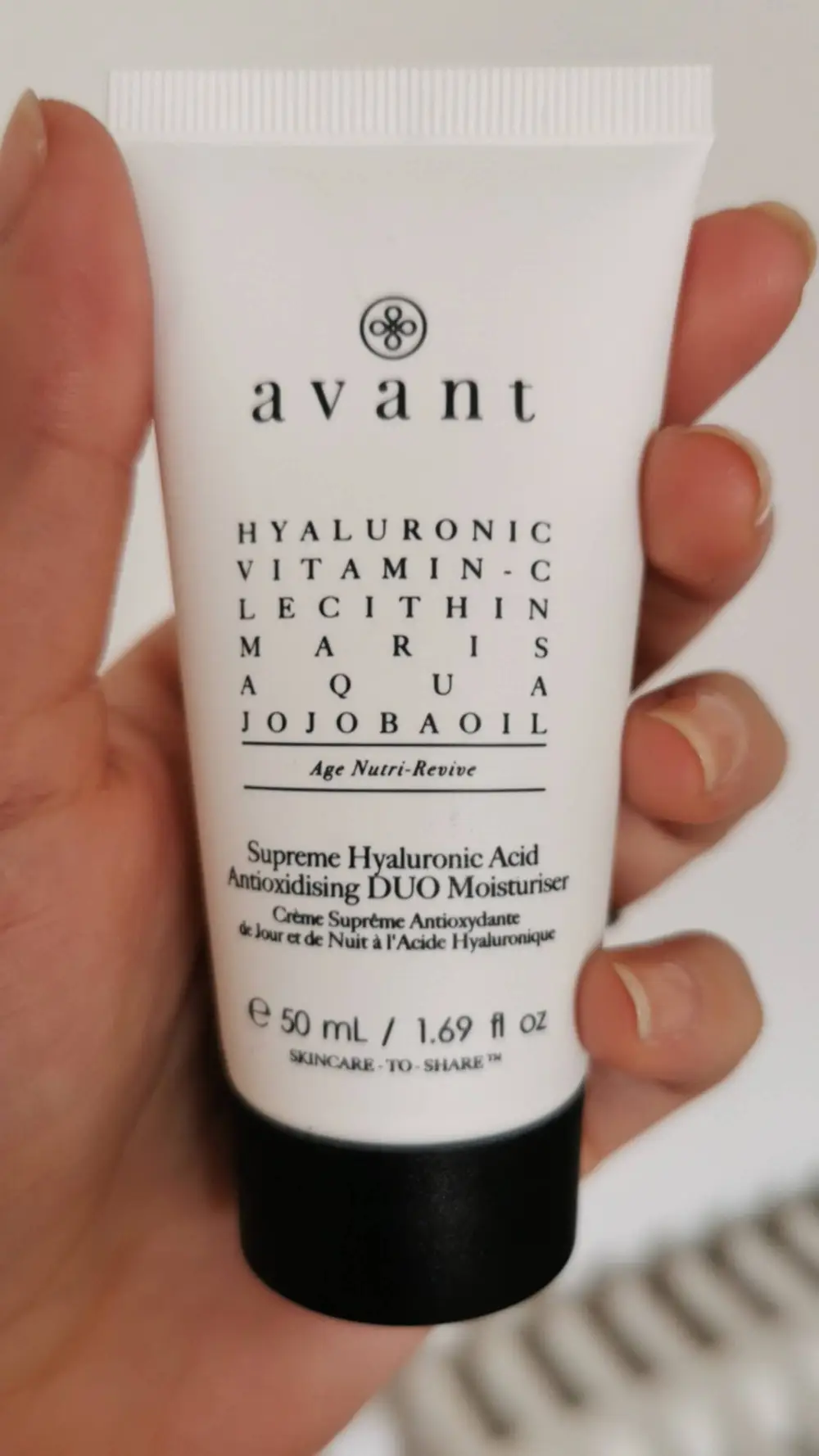 AVANT - Crème suprême antioxydante de jour et de nuit à l'acide hyaluronique