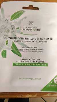 THE BODY SHOP - Masque tissu concentré jeunesse