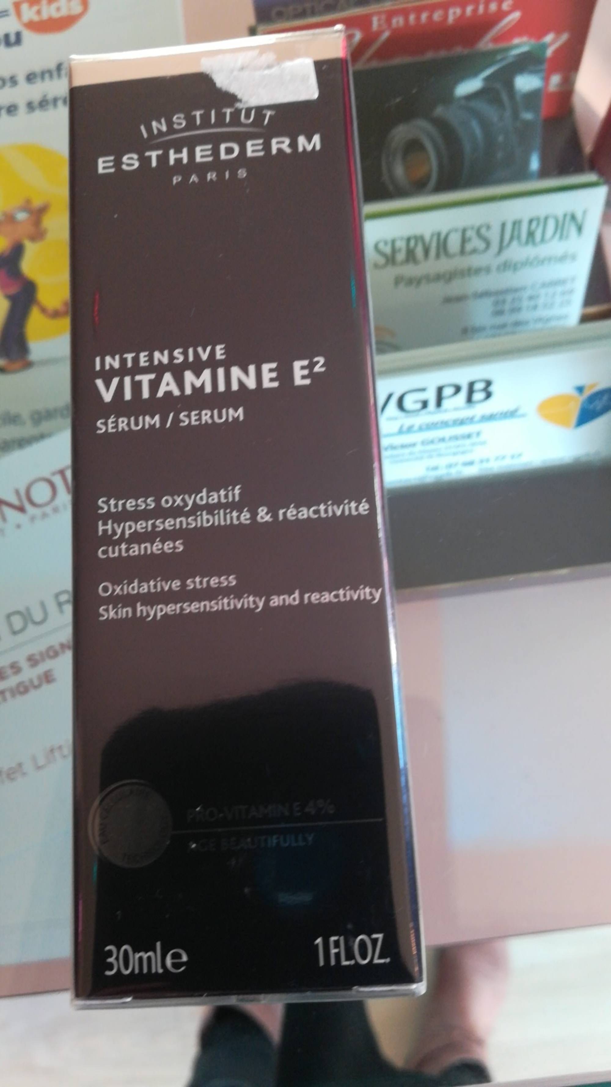 INSTITUT ESTHEDERM - Vitamine E2 - Intensive sérum