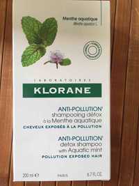 KLORANE - Anti-pollution - Shampooing détox à la menthe aquatique