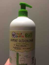 U TOUT PETITS - MAGASINS U - Liniment oléo-calcaire à l'huile d'olive
