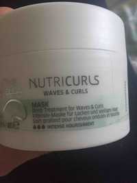 WELLA - Nutricurls - Mask Wave & curls