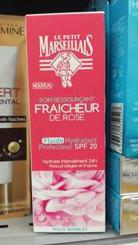LE PETIT MARSEILLAIS - Soin ressourçant fraîcheur de Rose - Fluide hydratant protecteur SPF 20