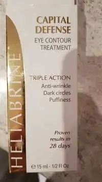 HÉLIABRINE - Capital defense - Eye contour treatment