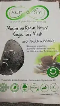 SUN & SIA - Masque au konjac naturel
