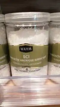 WAAM - SCI  tensionactif anionique surfactant 