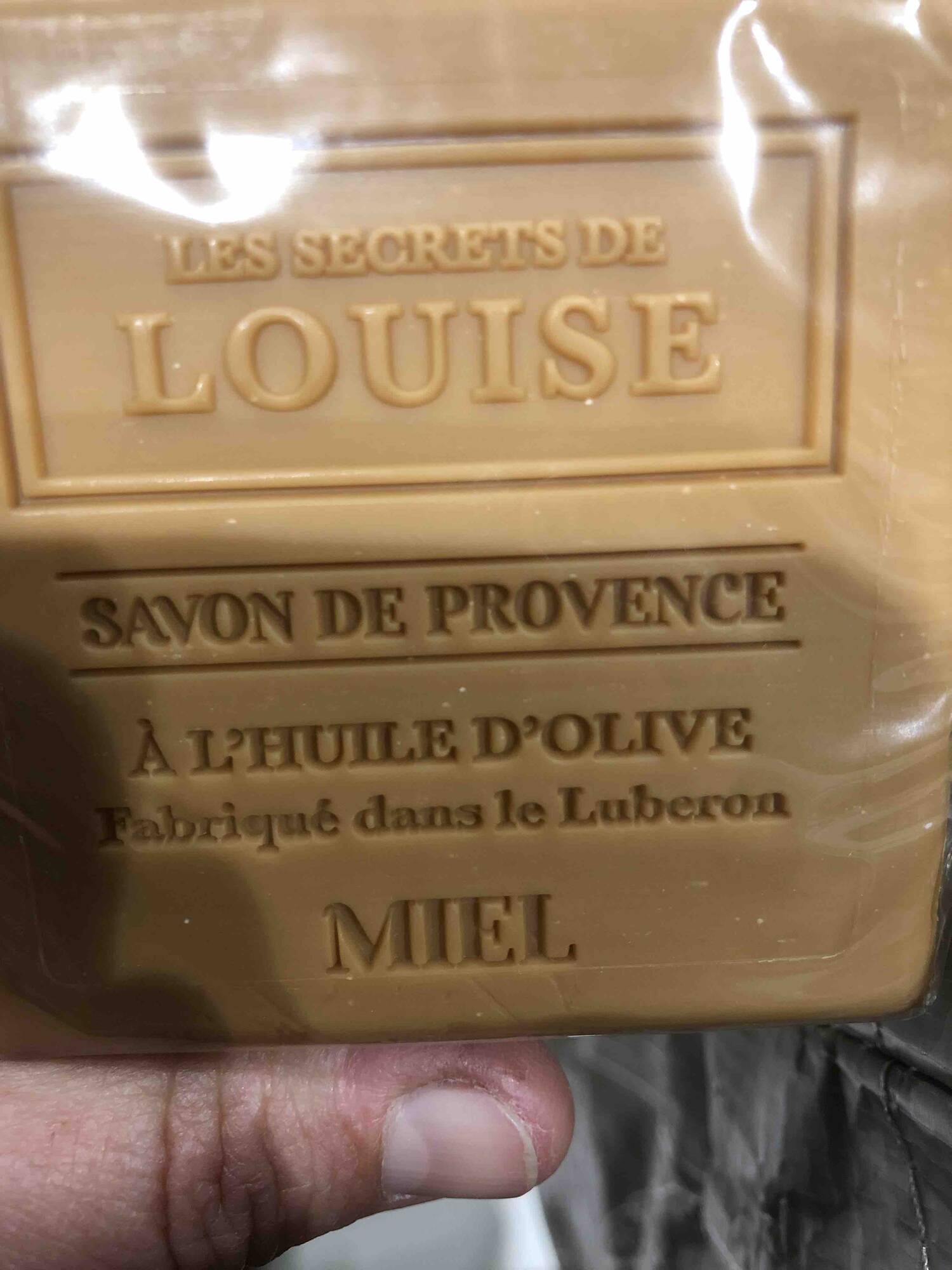 LES SECRETS DE LOUISE - Miel - Savon de provence à l'huile d'olive