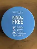 RIMMEL LONDON - Kind & Free - Poudre bonne mine