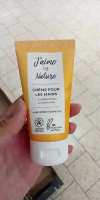 PURE GREEN COSMETICS - J'aime la Nature - Crème pour les mains