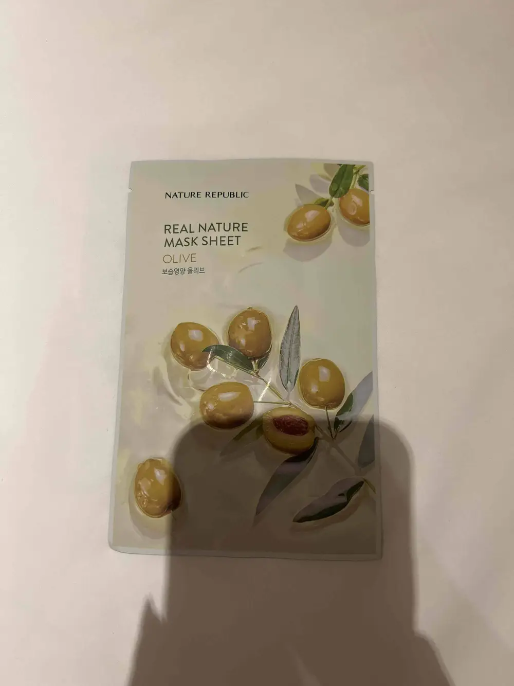 NATURE REPUBLIC - Real nature mask sheet olive
