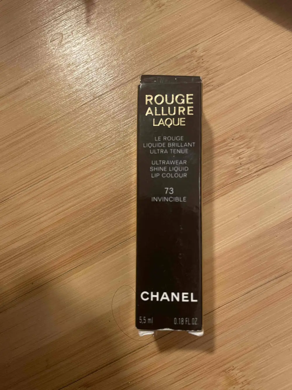 CHANEL - Rouge allure laque 73 invincible