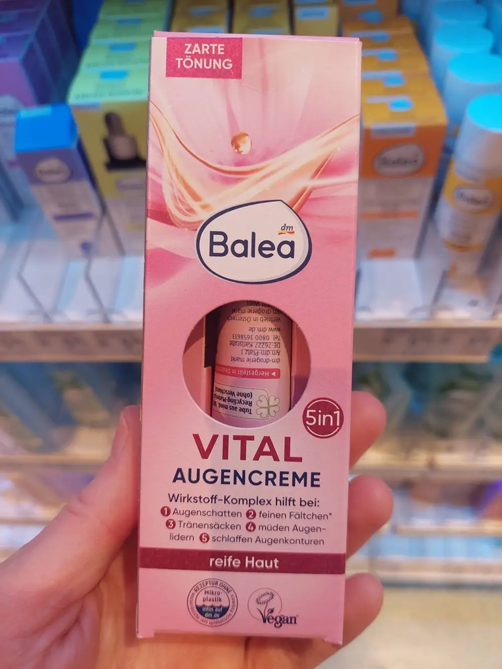 BALEA - Vital - Augencreme 5 in 1