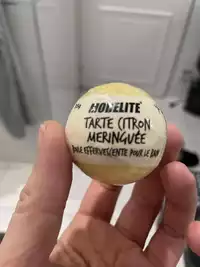 MODÉLITE - Tarte citron meringuée - Boule effervescente pour le bain