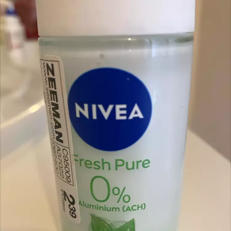 NIVEA - Fresh pure - Déodorant 0% aluminium