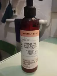 AROMA-ZONE - Crème de soin belles boucles kératine AA & gel de lin
