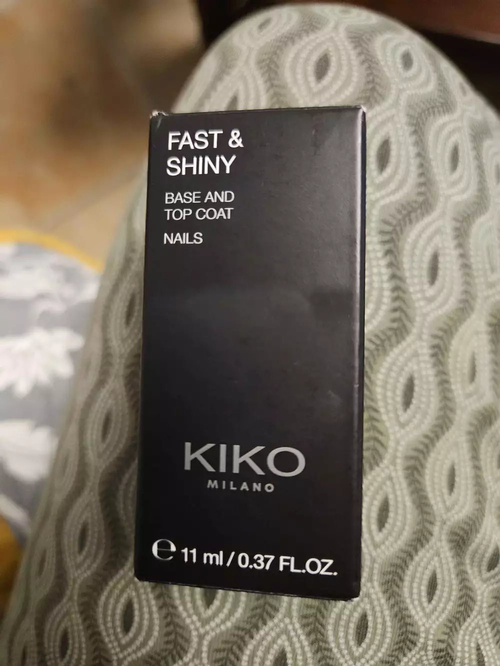 KIKO - Fast & shiny - Base and top coat nails