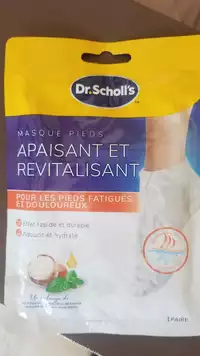 DR.SCHOLL’S - Masque pieds apaisant et revitalisant