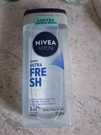 NIVEA - Ultra fresh - Gel douche 3 en 1