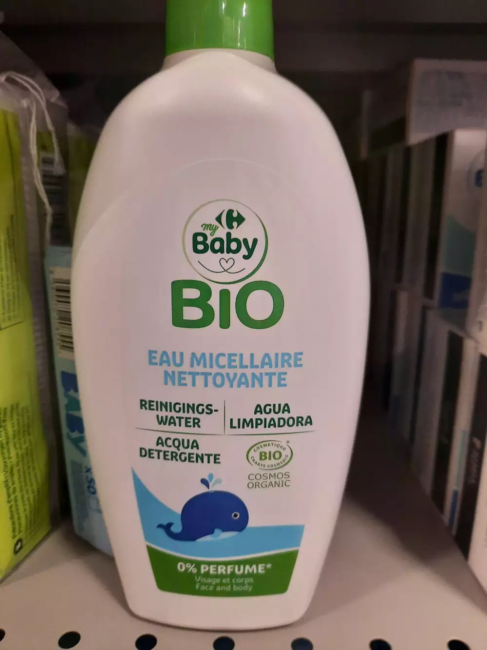 MY CARREFOUR BABY - Eau micellaire nettoyante bio